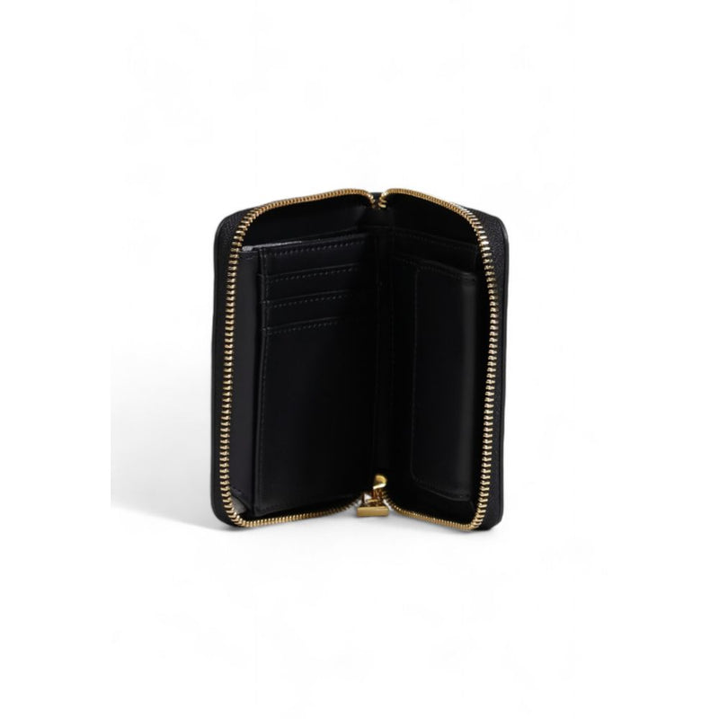 Portefeuille en polyéthylène noir Love Moschino