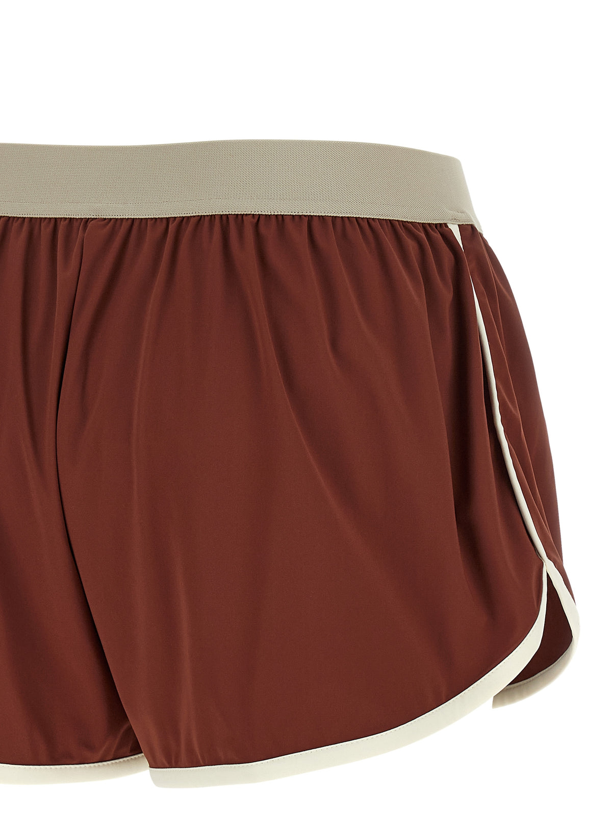 Shorts Bermudes Brunello Cucinelli en Polyamide Bordeaux