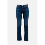 Jean Droit en Coton Bleu Gas