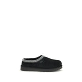 UGG Tasman II Black Leather Mules for Men