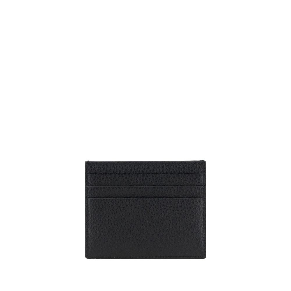 Portefeuille Prada Bos Taurus en cuir de veau noir
