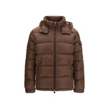 Moncler Maya Brown Polyamide Full-Length Jacket