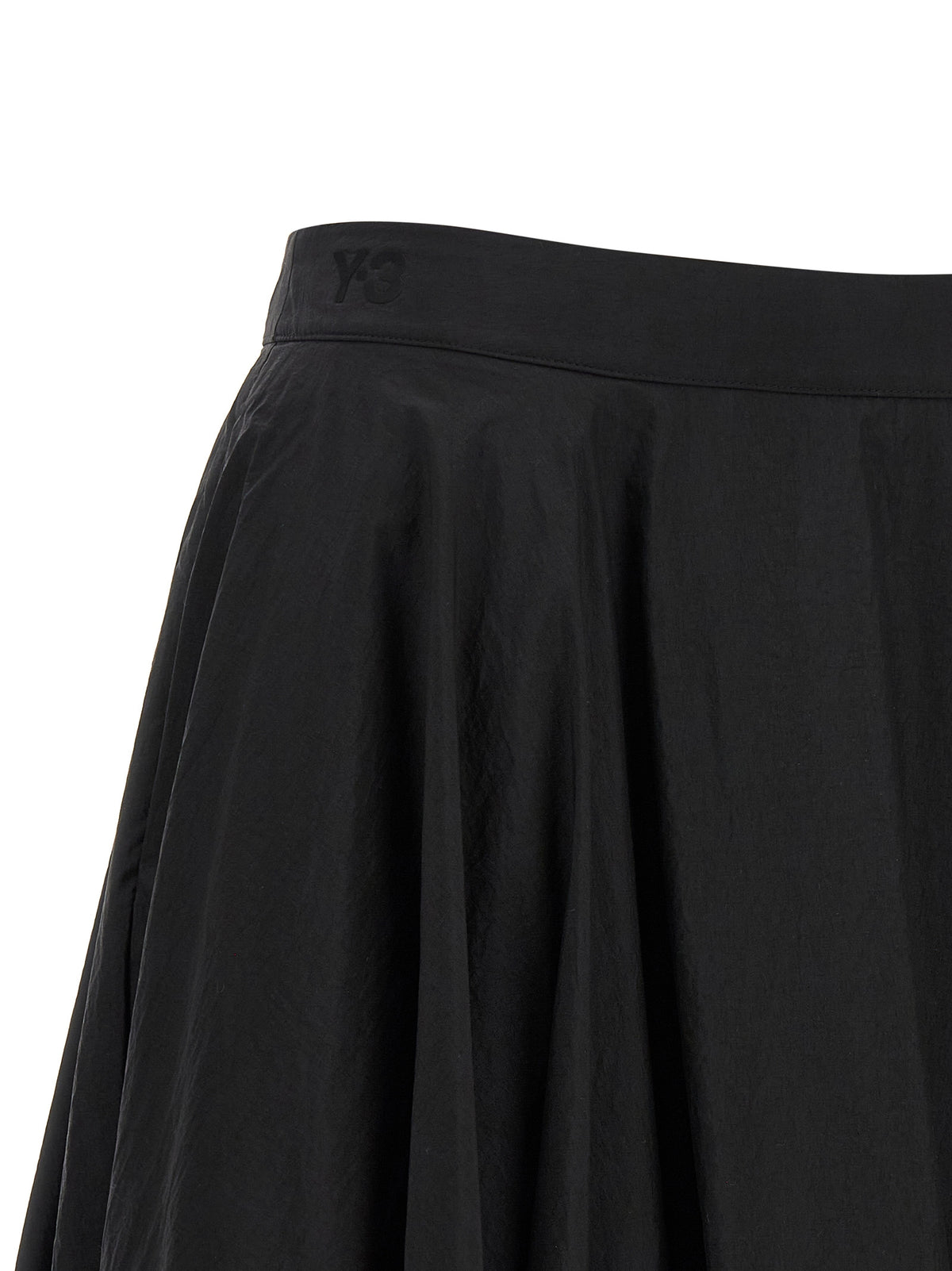 Mini-jupe Y-3 en polyamide noir