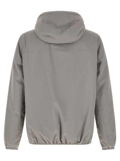 Brunello Cucinelli Gray Polyamide Shell Jacket