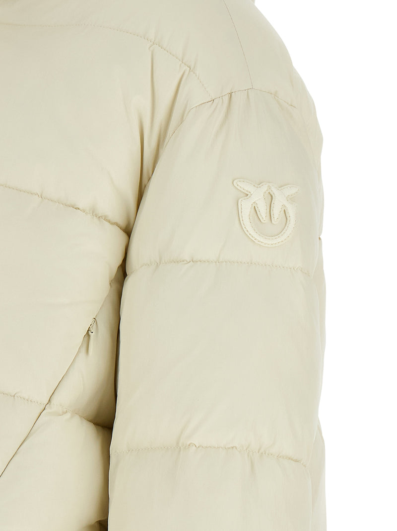 Veste longue PINKO en polyamide beige