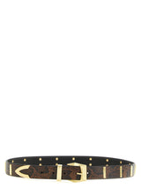 Ceinture Regular PINKO en veau gris