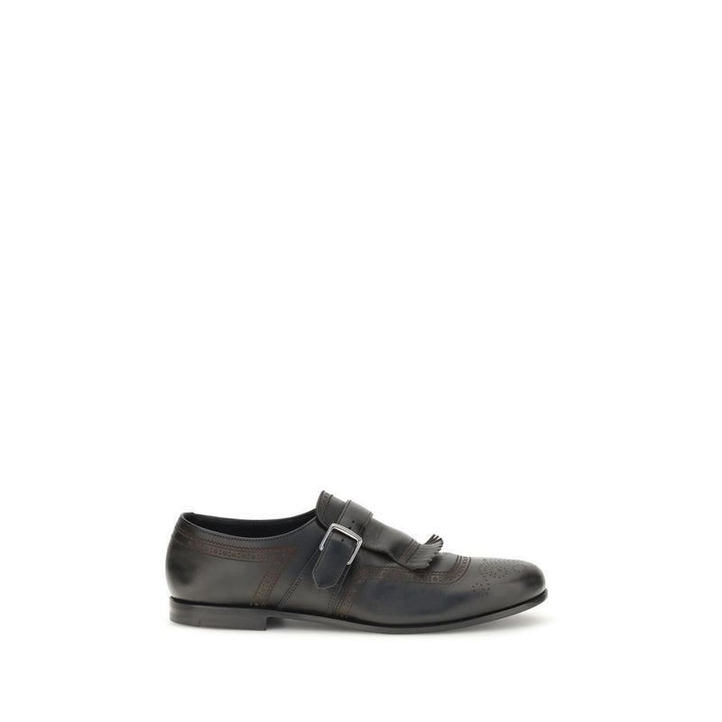 Mocassins à enfiler Bos Taurus en cuir de veau noir de Church's