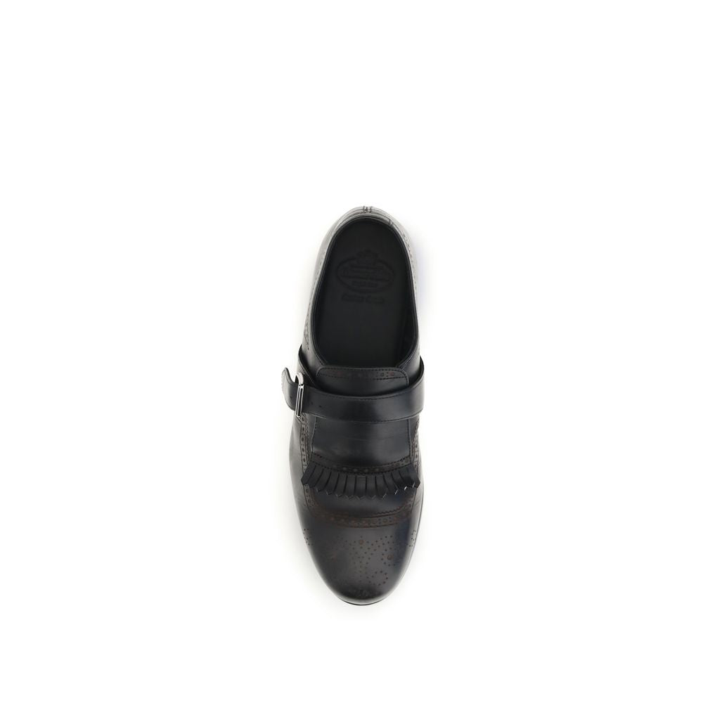 Mocassins à enfiler Bos Taurus en cuir de veau noir de Church's