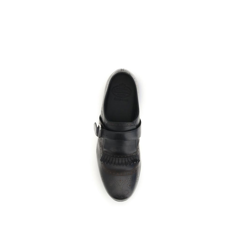 Mocassins à enfiler Bos Taurus en cuir de veau noir de Church's