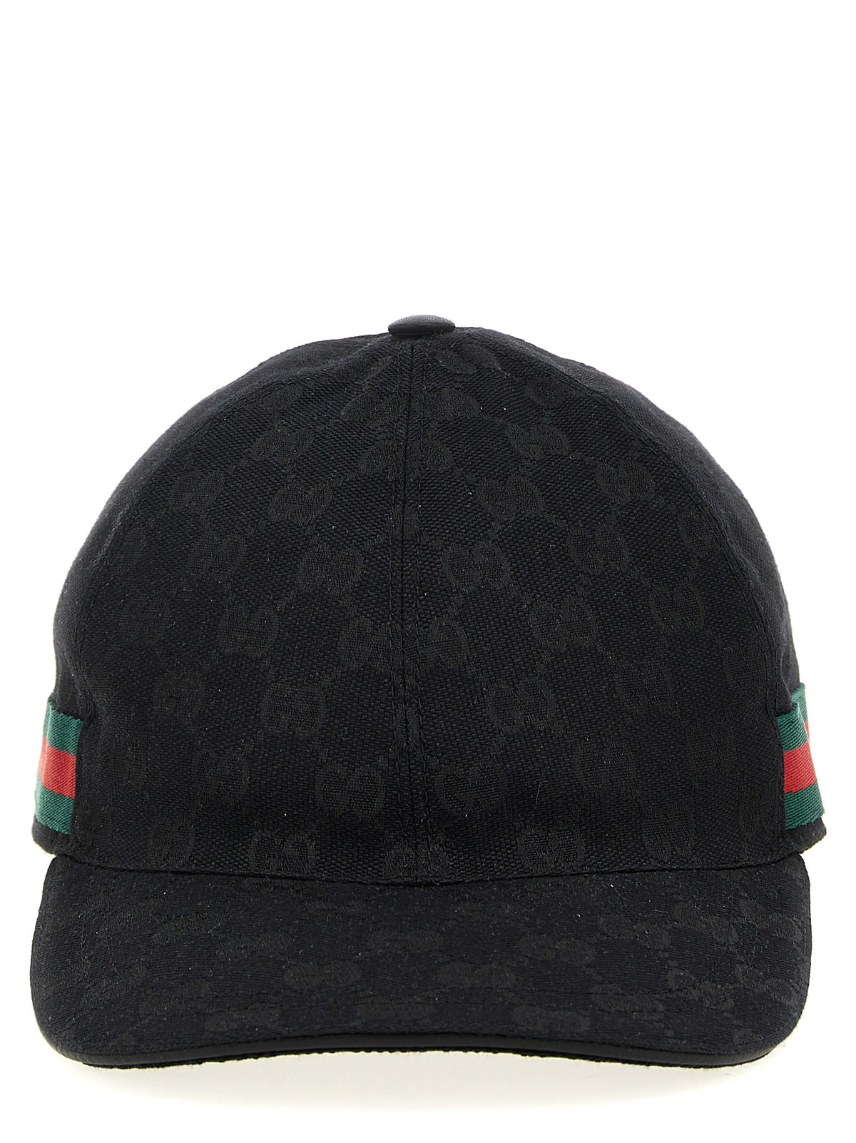 Casquette Gucci en polyester noir (casquette de baseball)