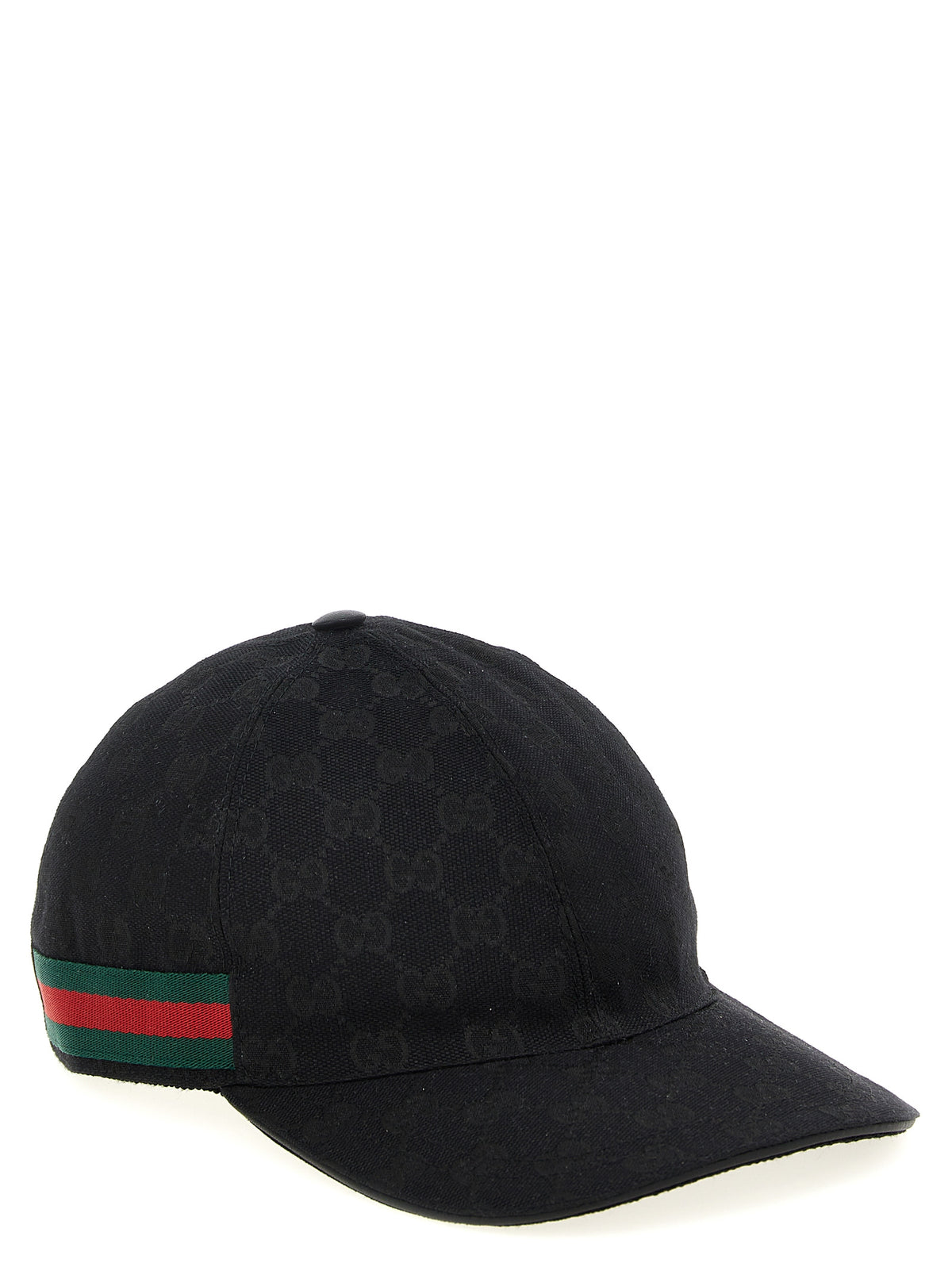 Casquette Gucci en polyester noir (casquette de baseball)