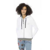 Mr&amp;Mrs Italy Sweatshirt blanc en coton pour femme