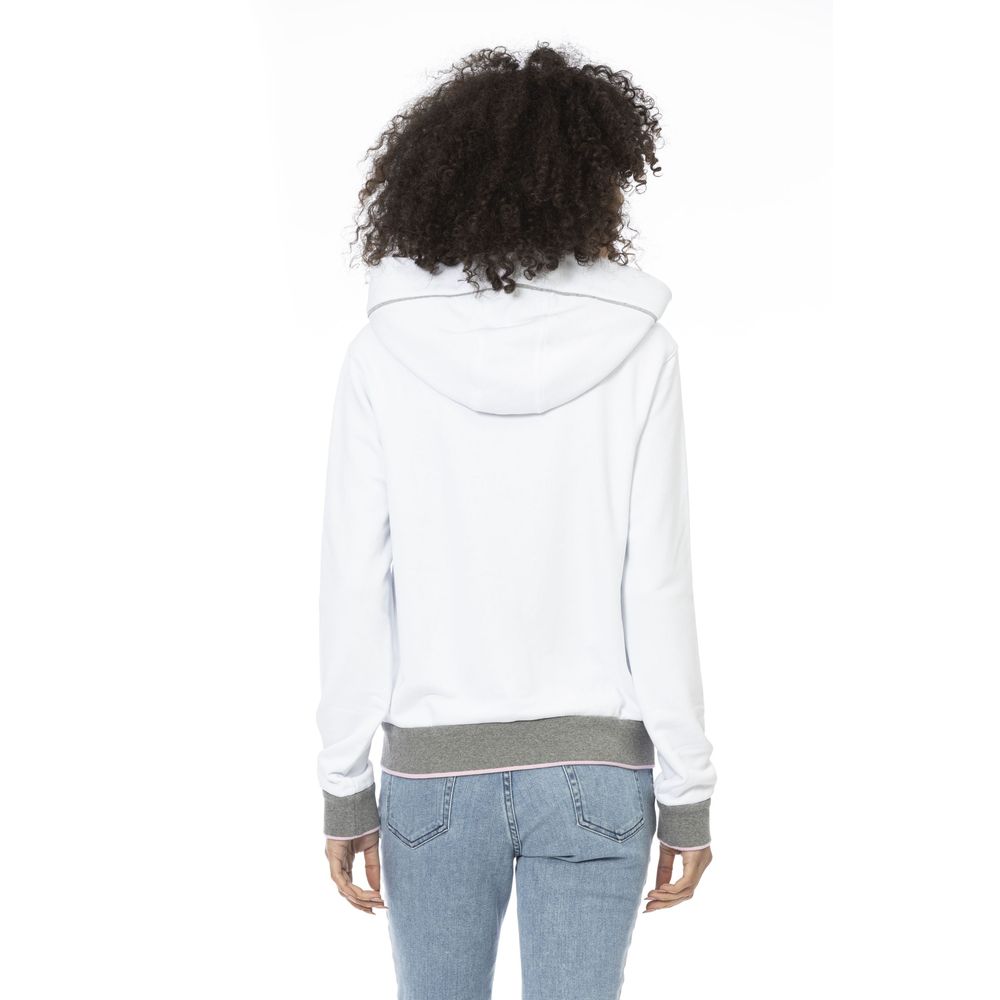 Mr&amp;Mrs Italy Sweatshirt blanc en coton pour femme