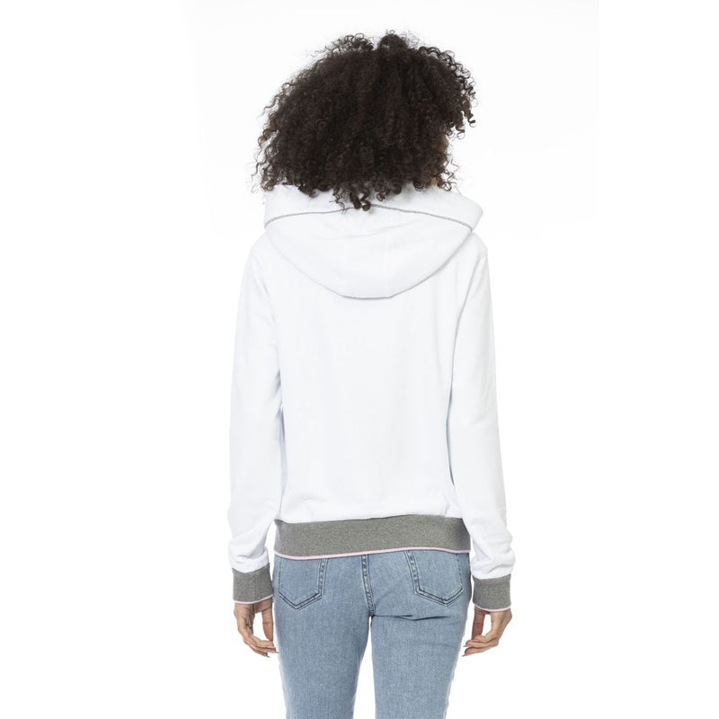Mr&amp;Mrs Italy Sweatshirt blanc en coton pour femme
