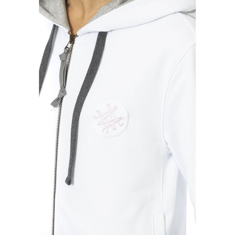 Mr&amp;Mrs Italy Sweatshirt blanc en coton pour femme