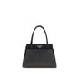 Prada Black Calf Leather Bos Taurus Handbag