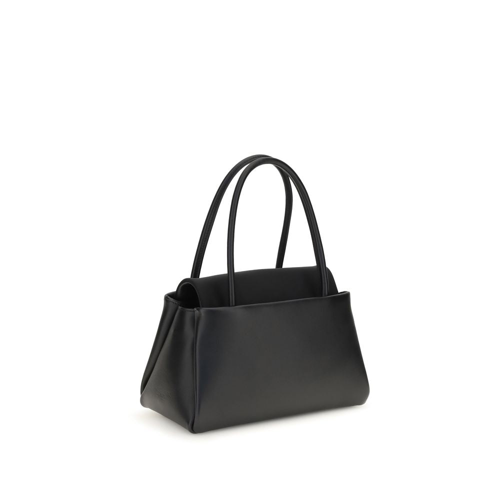 Sac à main Prada Bos Taurus en cuir de veau noir