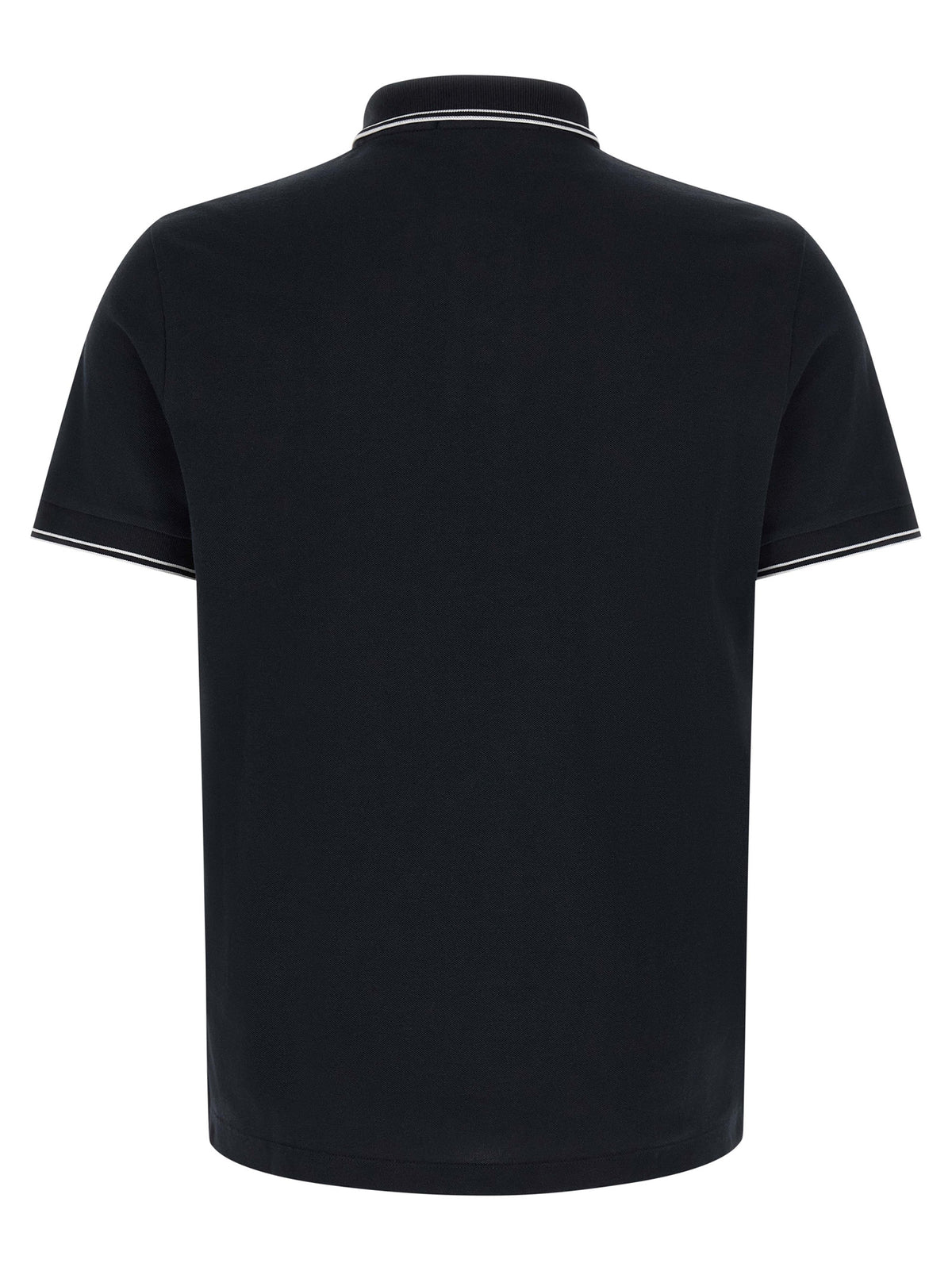 Polo en coton bleu Stone Island