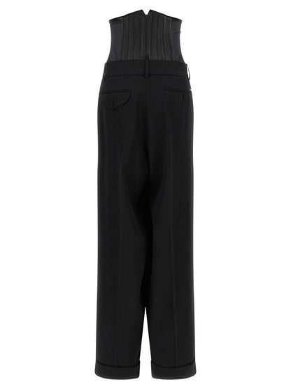 Dsquared² Black Wool Dress Pants