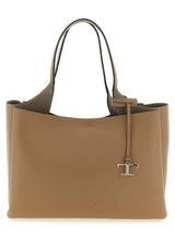 Sac cabas Tod's en veau marron
