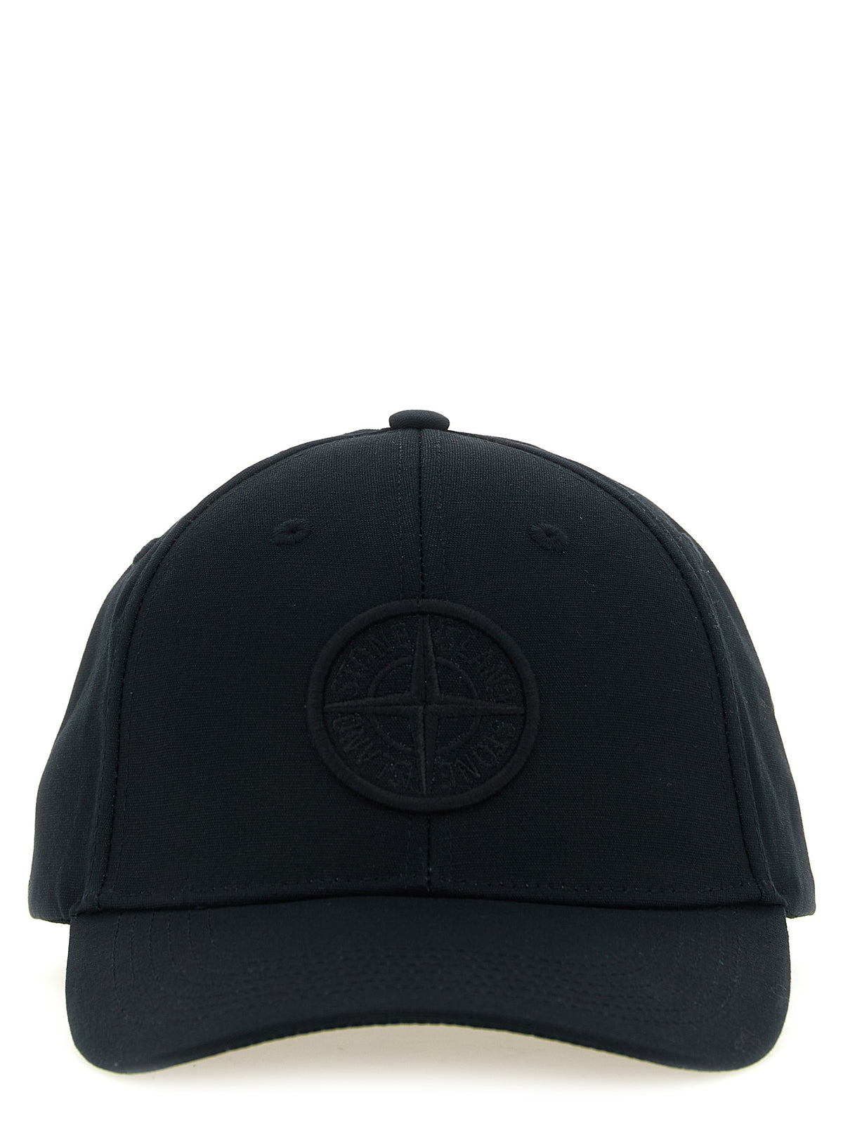 Casquette en coton noir Stone Island