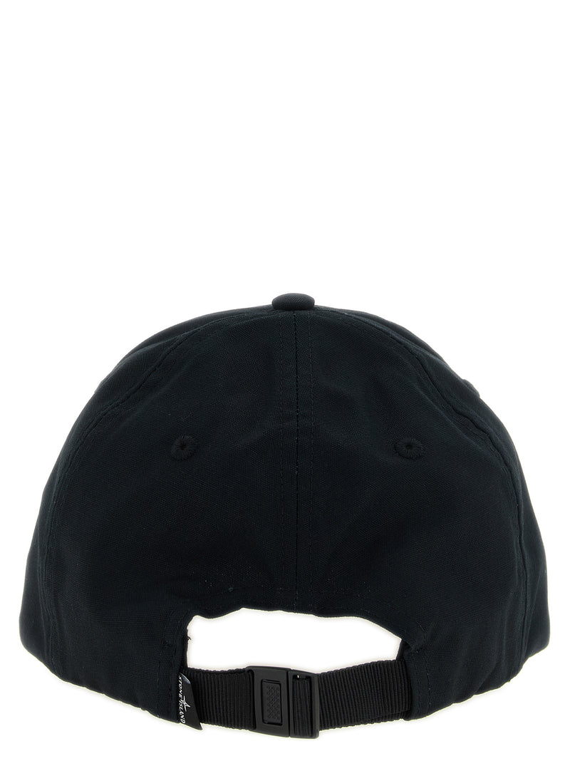 Casquette en coton noir Stone Island
