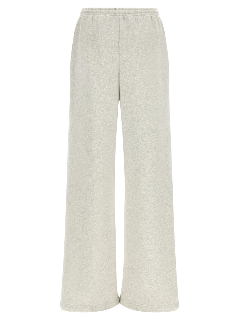 ROTATE BIRGER CHRISTENSEN Pantalon décontracté en coton biologique blanc