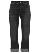 Jeans décontracté noir en coton 7 For All Mankind