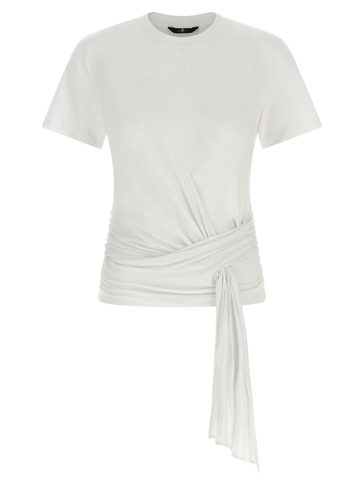 T-shirt blanc en lyocell 7 For All Mankind