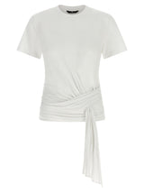 T-shirt blanc en lyocell 7 For All Mankind