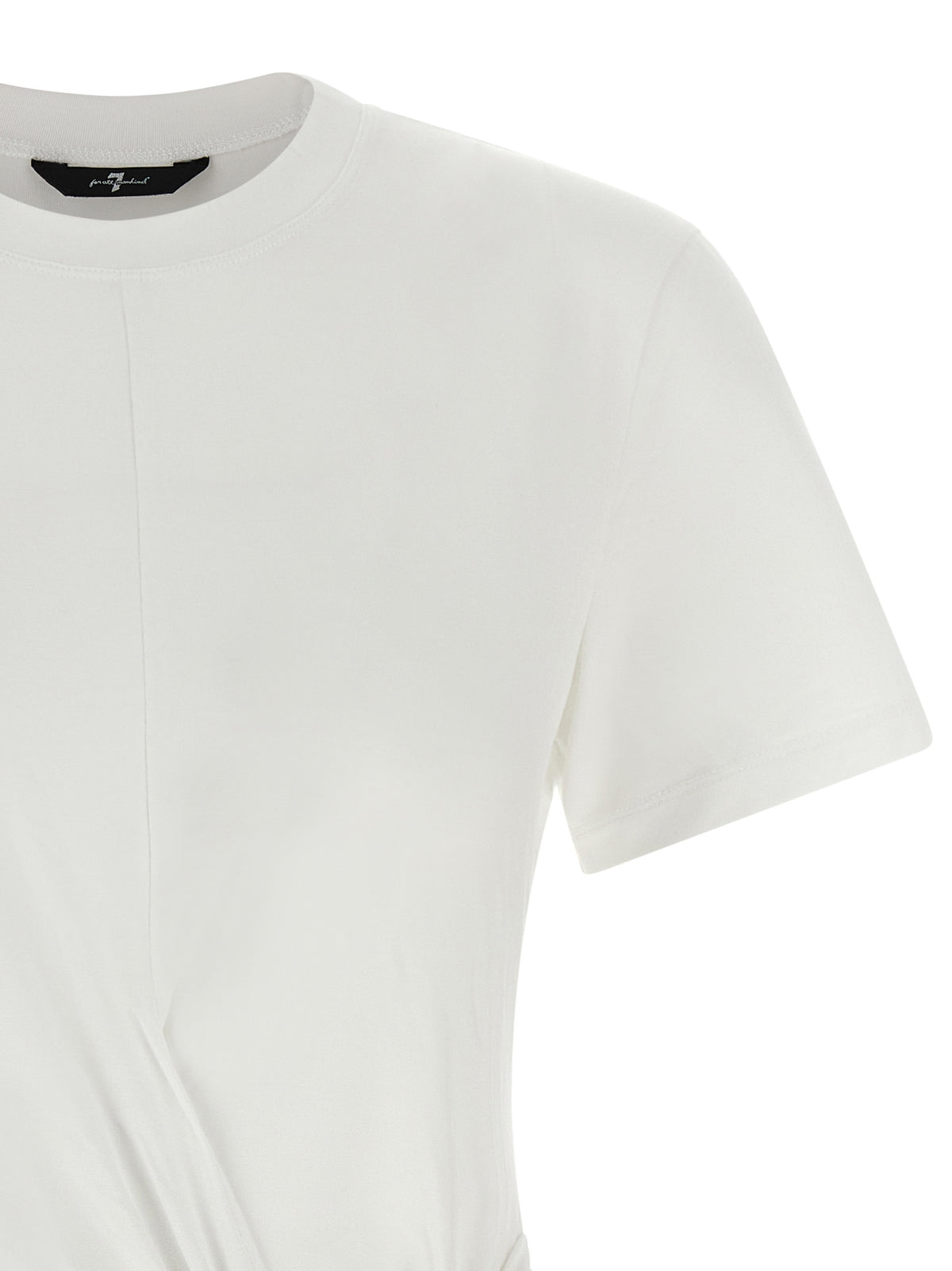 T-shirt blanc en lyocell 7 For All Mankind