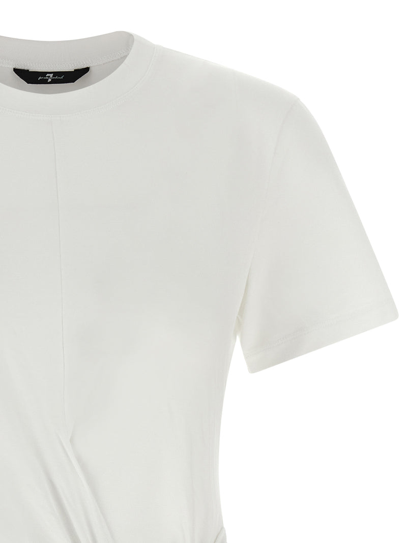 T-shirt blanc en lyocell 7 For All Mankind