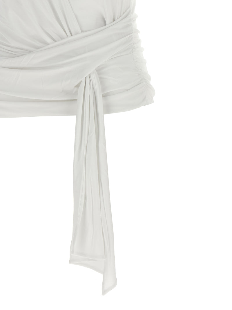 T-shirt blanc en lyocell 7 For All Mankind