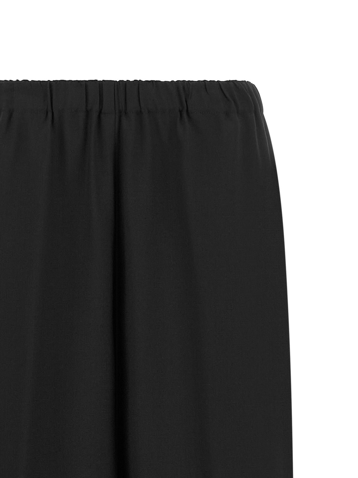 Pantalon décontracté Fabiana Filippi en laine vierge noire