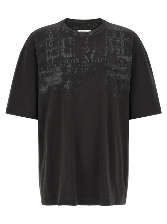 Maison Margiela Black Cotton Long Sleeve T-Shirt