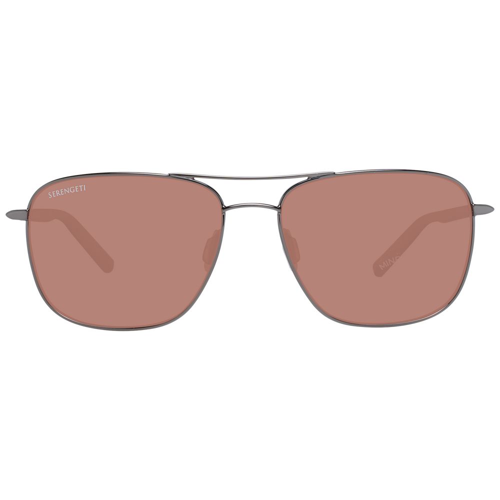 Lunettes de soleil Serengeti grises en métal