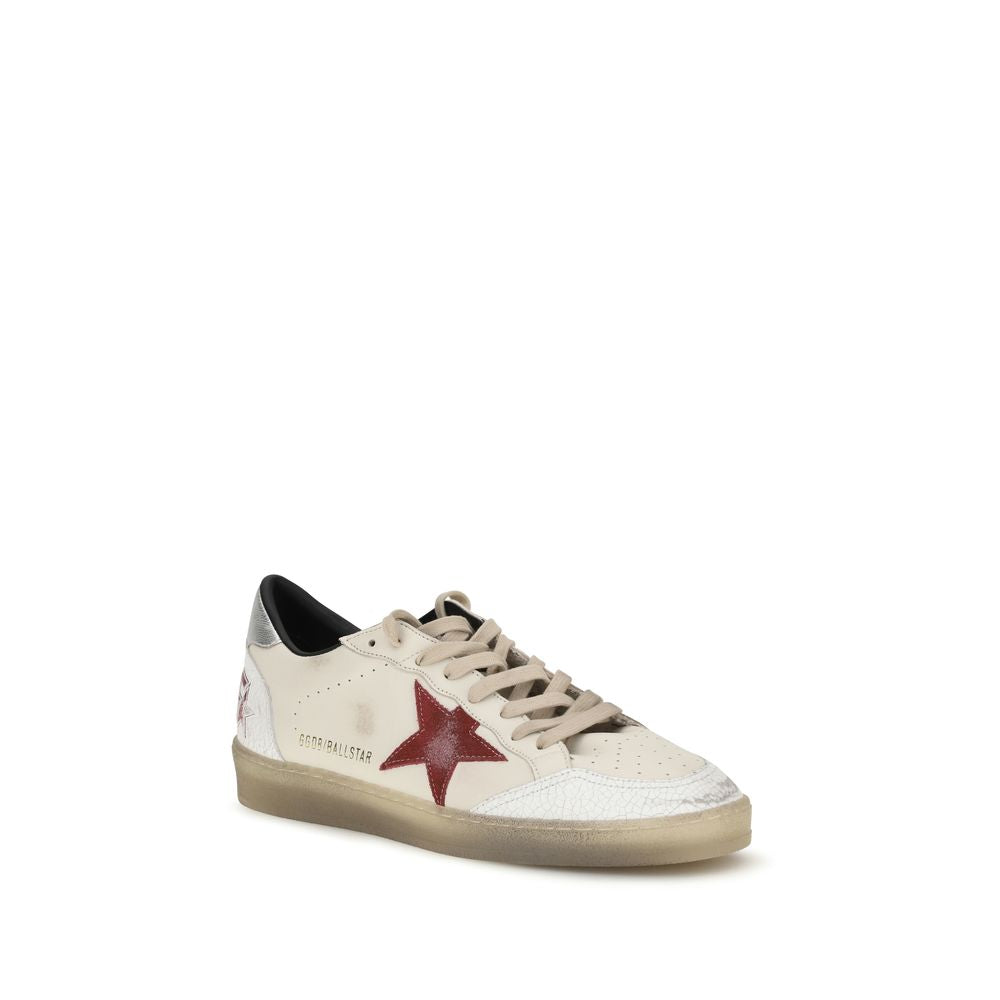 Baskets basses Golden Goose Bos Taurus en cuir de veau blanc