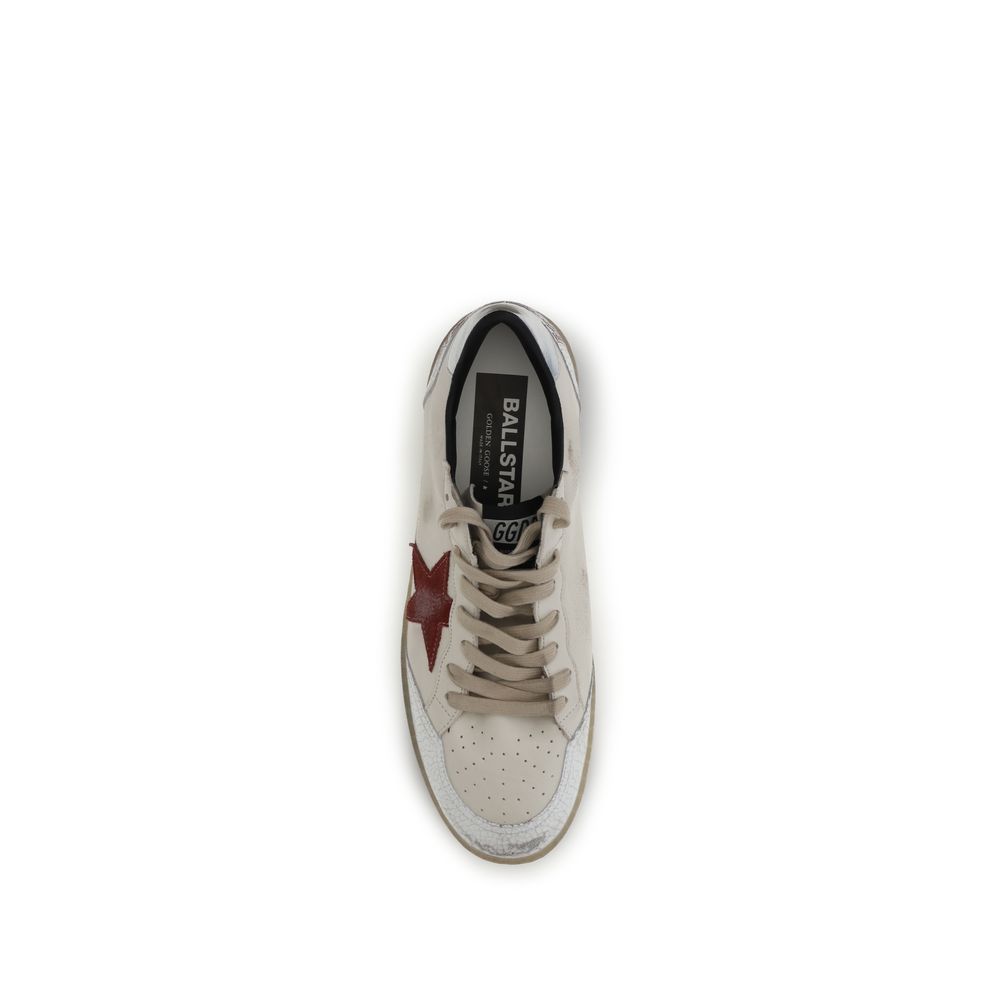 Baskets basses Golden Goose Bos Taurus en cuir de veau blanc