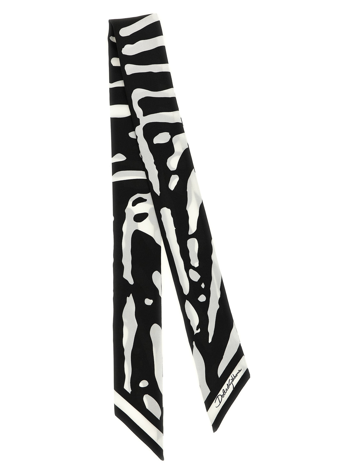 Foulard en Soie Bicolore Dolce & Gabbana