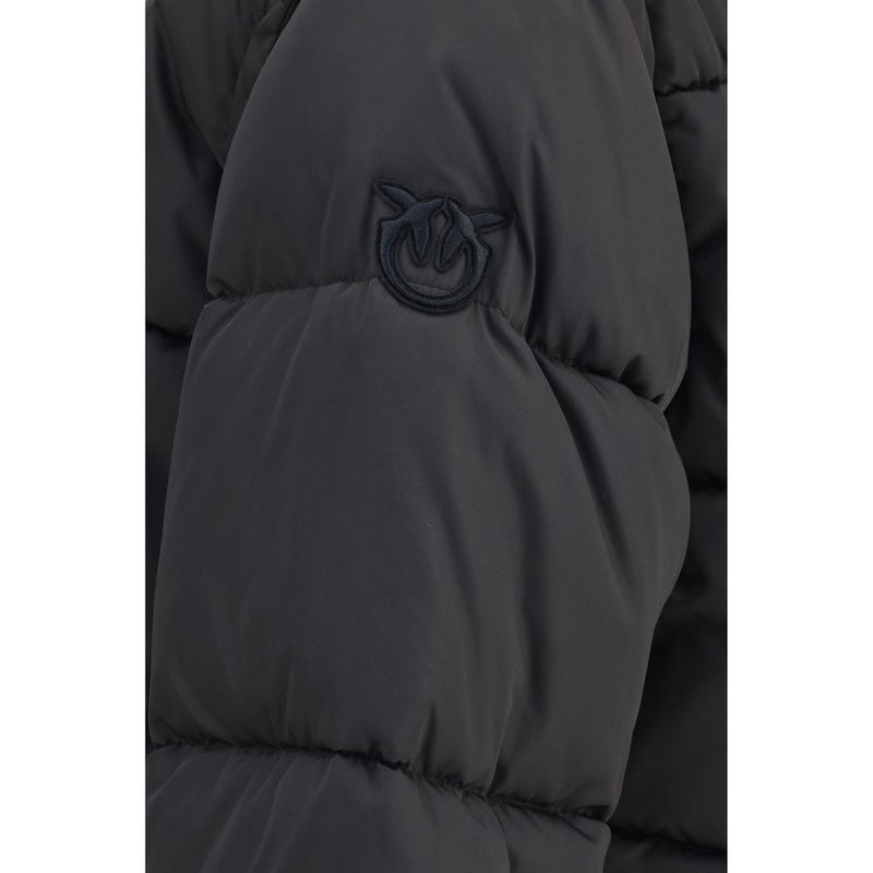 PINKO Brown Goose Down Full-Length Jacket