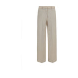 Pantalon Chino en Coton Beige Forte_Forte
