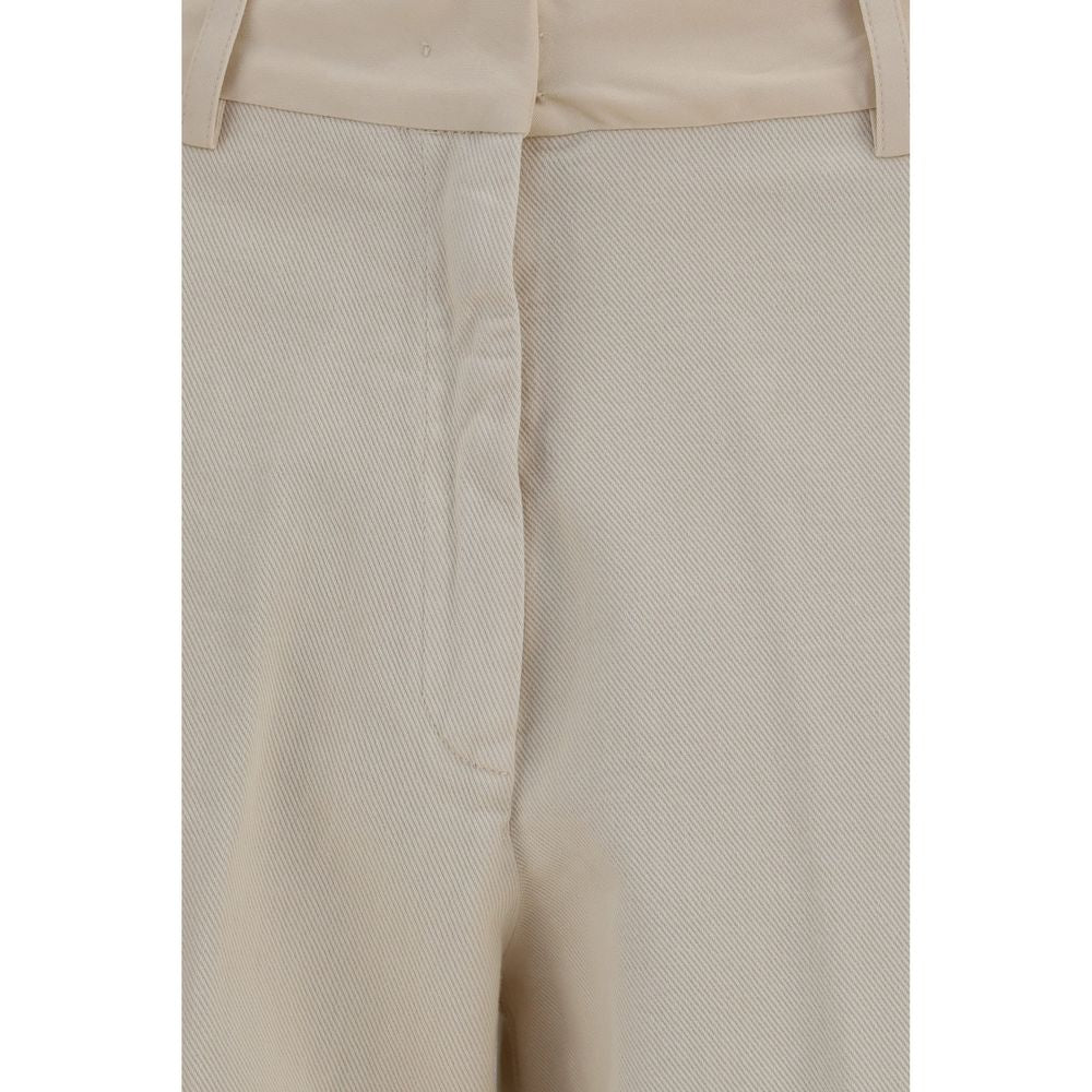 Pantalon Chino en Coton Beige Forte_Forte