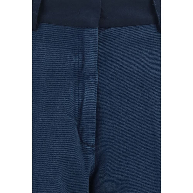 Forte_Forte Blue Cotton Chino Pants