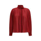 Blouse en coton multicolore Forte_Forte
