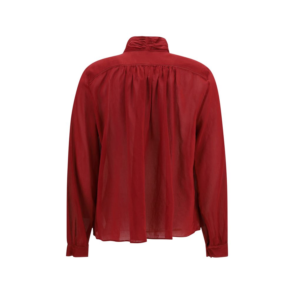 Blouse en coton multicolore Forte_Forte
