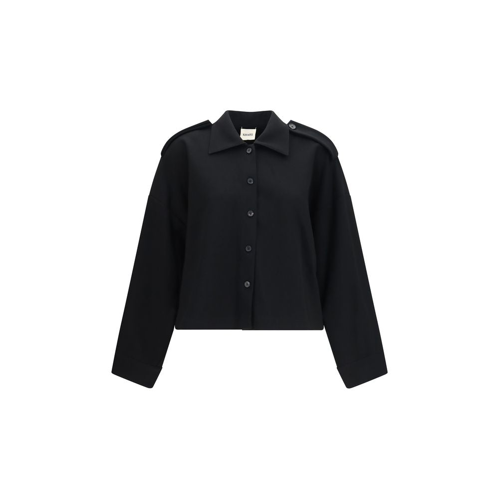 Chemise Khaite en acétate noir