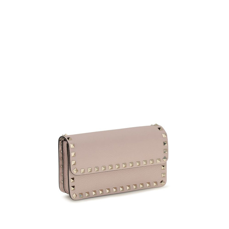 Portefeuille Valentino Garavani Bos Taurus en cuir de veau multicolore