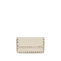 Valentino Garavani Beige Calf Leather Bos Taurus Wallet