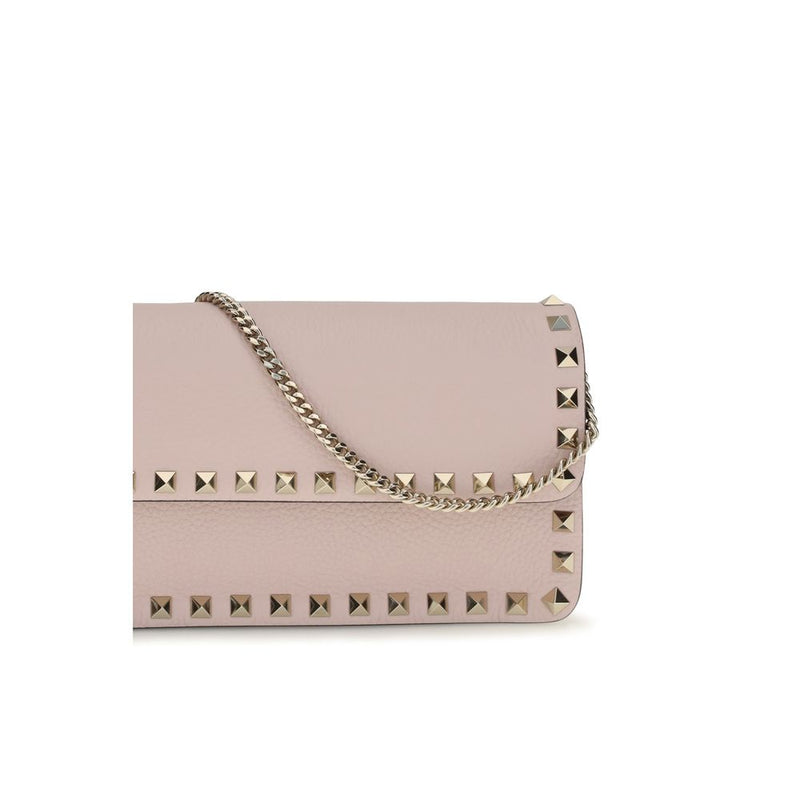 Portefeuille Valentino Garavani Bos Taurus en cuir de veau multicolore