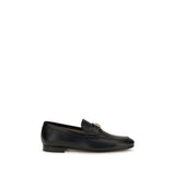 Mocassins à enfiler Valentino Garavani Bos Taurus en cuir de veau noir